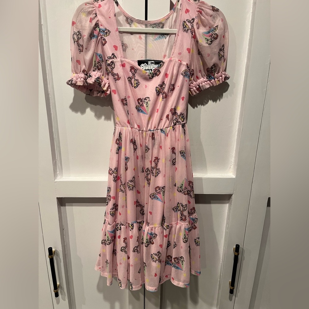 Like new The Powerpuff Girls sweetheart dress